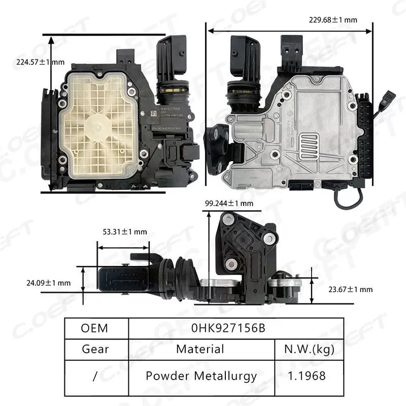 Refabrication High Quality Transmission Control Unit TCU TCM 0HK927156B for Volkswagen Audi