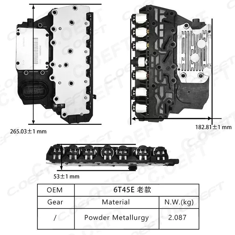 High Quality Remanufactured 6T45 Transmission Control Unit Gear Boxes for Buick