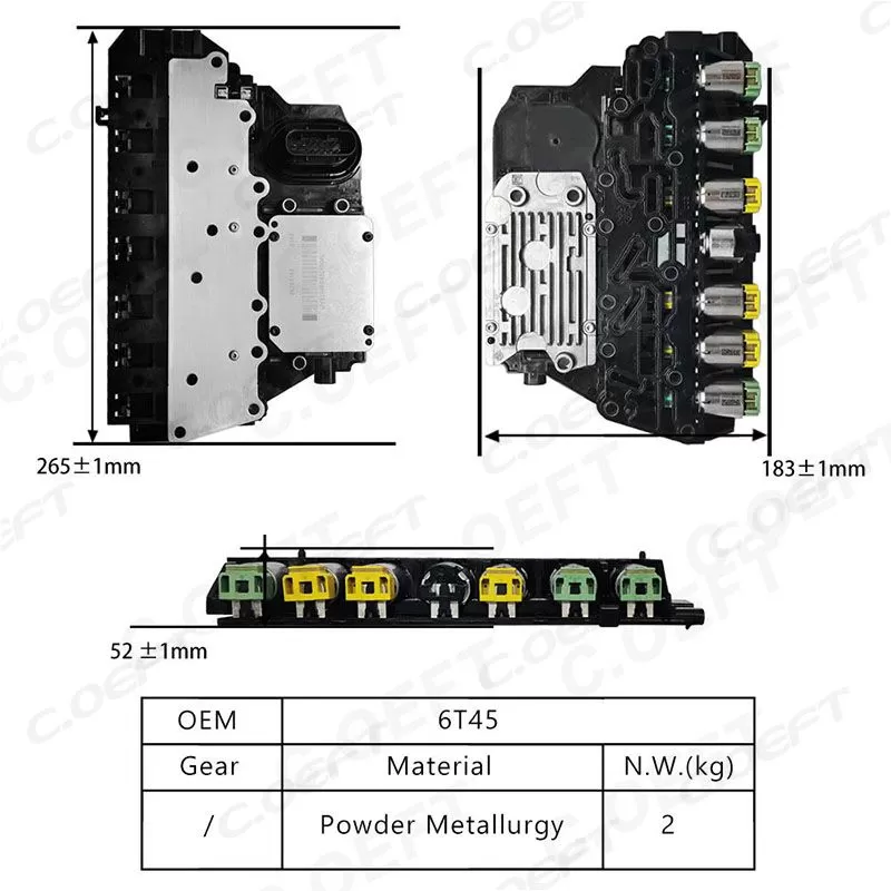 High Quality Remanufactured 6T45 Transmission Control Unit Gear Boxes for Buick