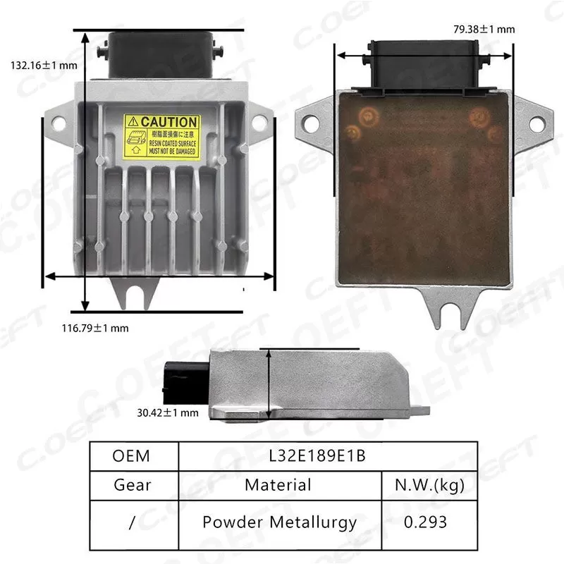 Refabrication High Quality Transmission Control Module L32E189E1B for Mazda