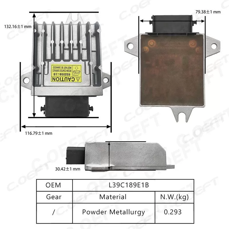 Remanufactured High Quality Transmission Control Module L39C189E1B for Mazda