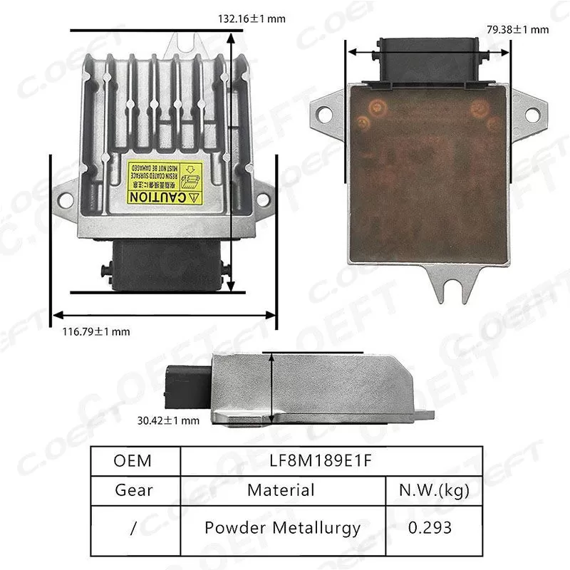 Remanufactured High Quality Transmission Control Module LF8M189E1F for Mazda