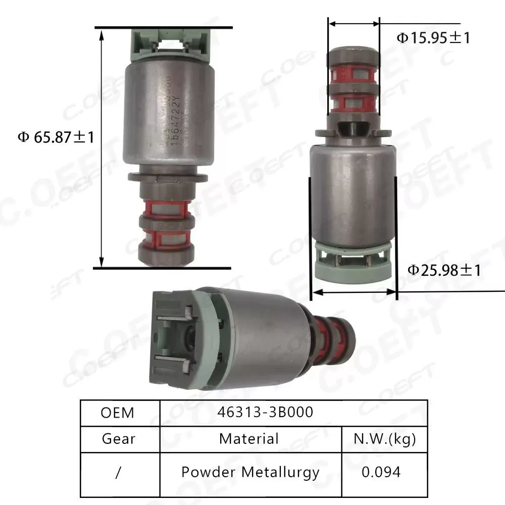 For Hyundai Kia Transmission Control Solenoid Valve 46313-3B000
