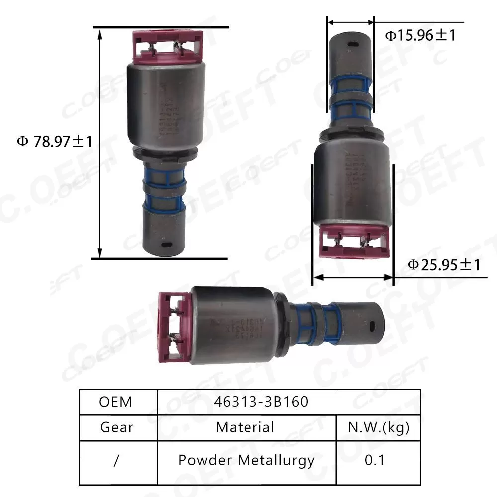 For Hyundai Kia Transmission Valve 46313-3B160