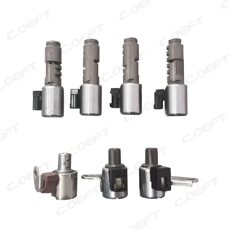 Refabricated Automatic Transmission Valve Transmission Solenoid Set Genuine Solenoid Assy U150E U151EU250E 7PCS for Toyota Lexus