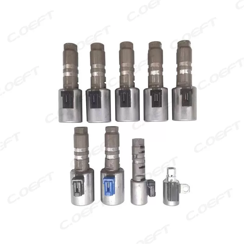 Refurbished Automatic Transmission Solenoid Set Transmission Valve Genuine Solenoid Assy UA80 9PCS/SET for Toyota Lexus