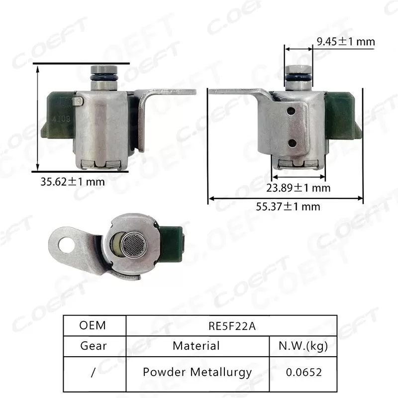 Refabricated Factory wholesale Transmission Solenoid valve RE5F22A for Nissan
