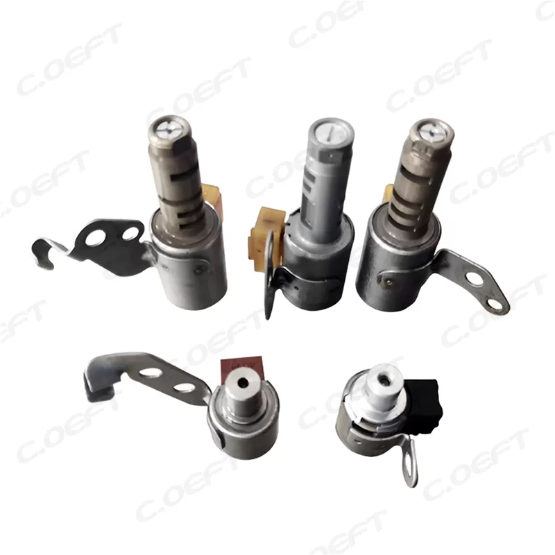Refabricated Factory Wholesale Solenoid Valve Transmission Solenoid Set Genuine Solenoid Assy U140E U240E U241E 5PCS for Toyota