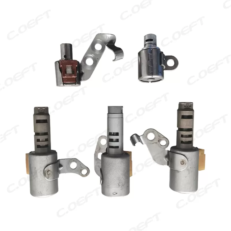 Refabricated Factory Wholesale Solenoid Valve Transmission Solenoid Set Genuine Solenoid Assy U140E U240E U241E 5PCS for Toyota