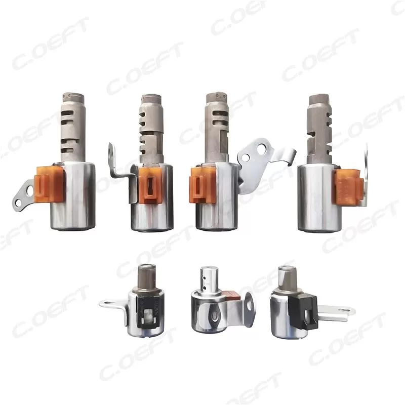Rebuild Auto Parts Gearbox Solenoid Valve Genuine Solenoid Assy Gearbox Valve Kit U150E U151E U250E 7PCS/SET for Toyota Lexus