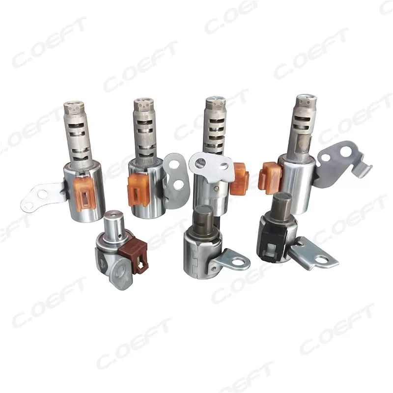 Rebuild Auto Parts Gearbox Solenoid Valve Genuine Solenoid Assy Gearbox Valve Kit U150E U151E U250E 7PCS/SET for Toyota Lexus