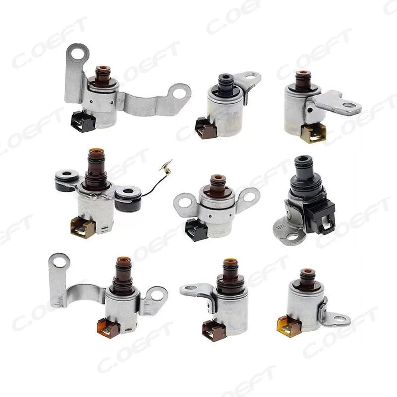 Remanufactured High Quality Transmission Solenoid Set Gearbox Valve Kit JF506E 9PCS/SET for Volkswagen