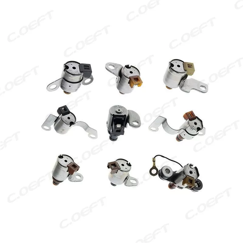 Remanufactured High Quality Transmission Solenoid Set Gearbox Valve Kit JF506E 9PCS/SET for Volkswagen