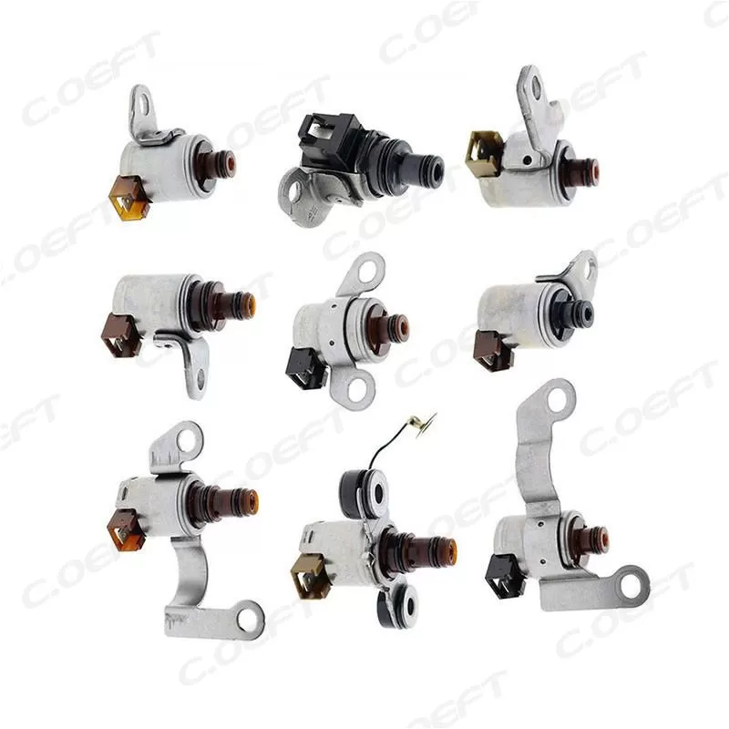 Remanufactured High Quality Transmission Solenoid Set Gearbox Valve Kit JF506E 9PCS/SET for Volkswagen