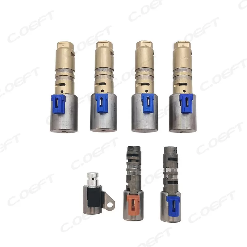 Refabricated Auto Parts Transmission Valve Genuine Solenoid Assy Gearbox Valve Kit AC60  7PCS/SET   for Toyota Prado