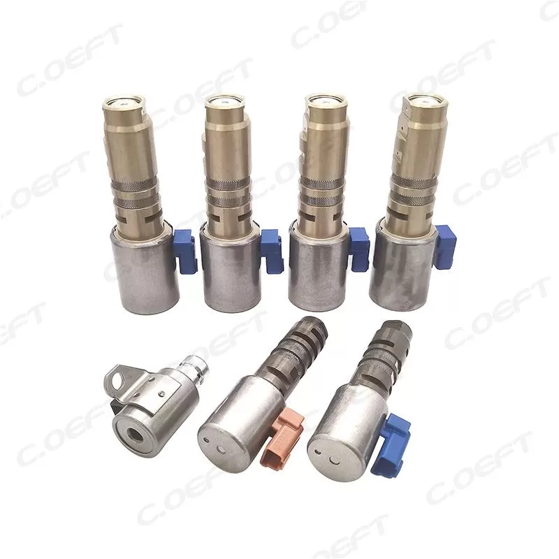 Refabricated Auto Parts Transmission Valve Genuine Solenoid Assy Gearbox Valve Kit AC60  7PCS/SET   for Toyota Prado