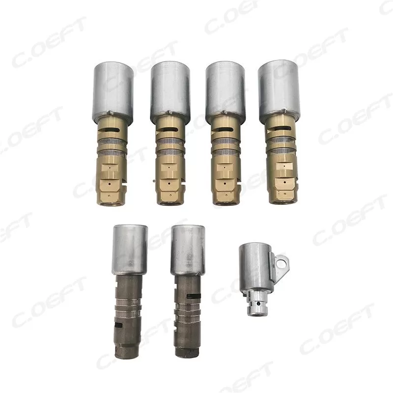 Refabricated Auto Parts Transmission Valve Genuine Solenoid Assy Gearbox Valve Kit AC60  7PCS/SET   for Toyota Prado