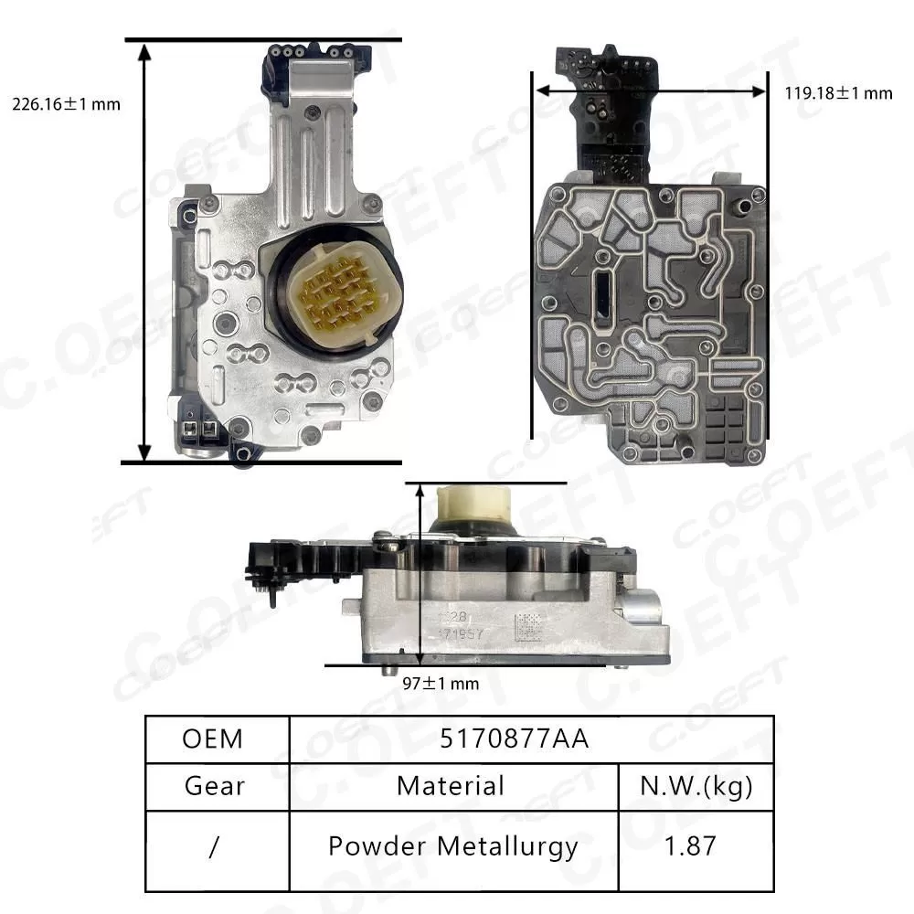 Wholesale Factory-Rebuilt 5170877AA Solenoid Valve Gearbox for Chrysler