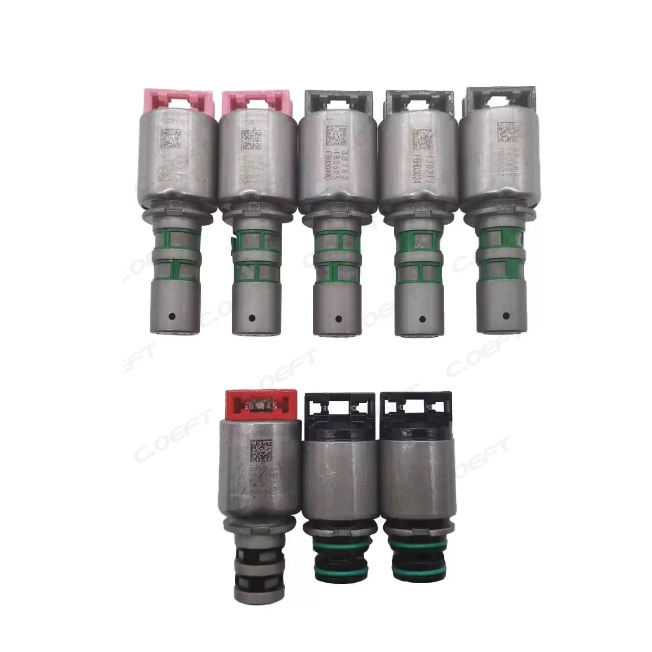 Refabricated Factory Wholesale Solenoid Valve Transmission Solenoid Set A6LF1 8 PCS/SET for Hyundai