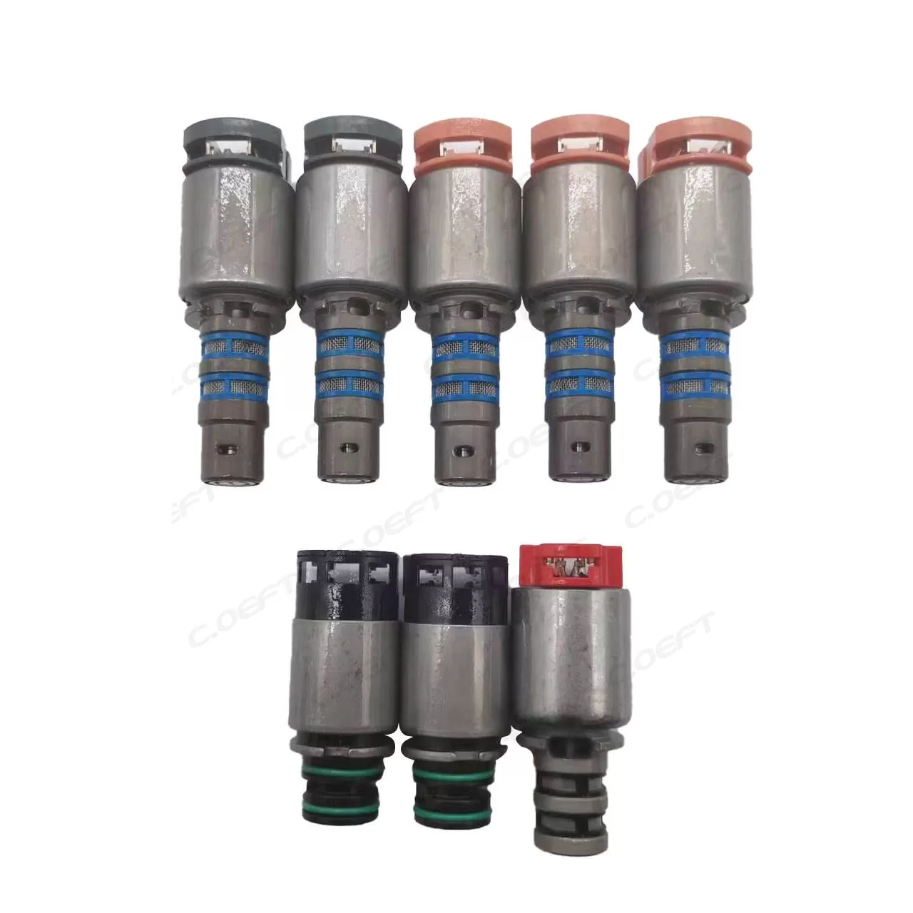 For Hyundai Kia Transmission Solenoid Valve Set A6MF1 8PCS/SET