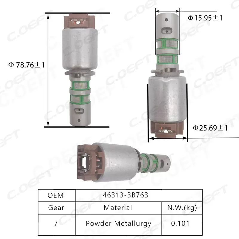 For Hyundai Kia Transmission Control Solenoid Valve 46313-3B763