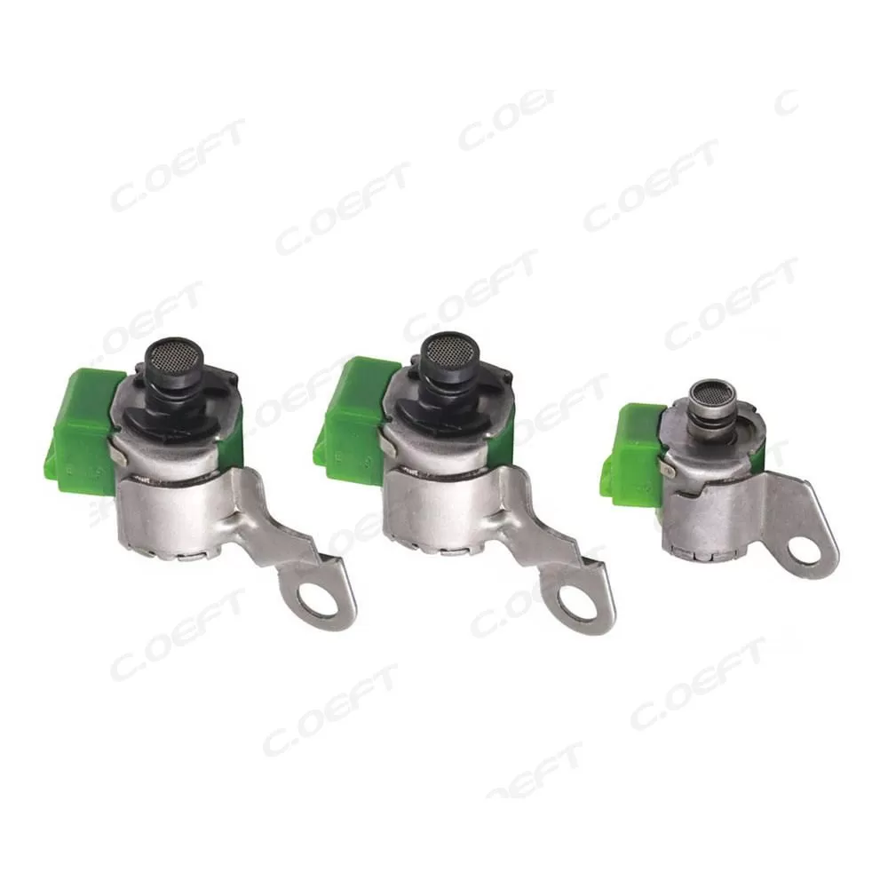 Refabrication High Quality Transmission Solenoid Set Transmission Shift Solenoid 3PCS/SET A340E A341E for Toyota