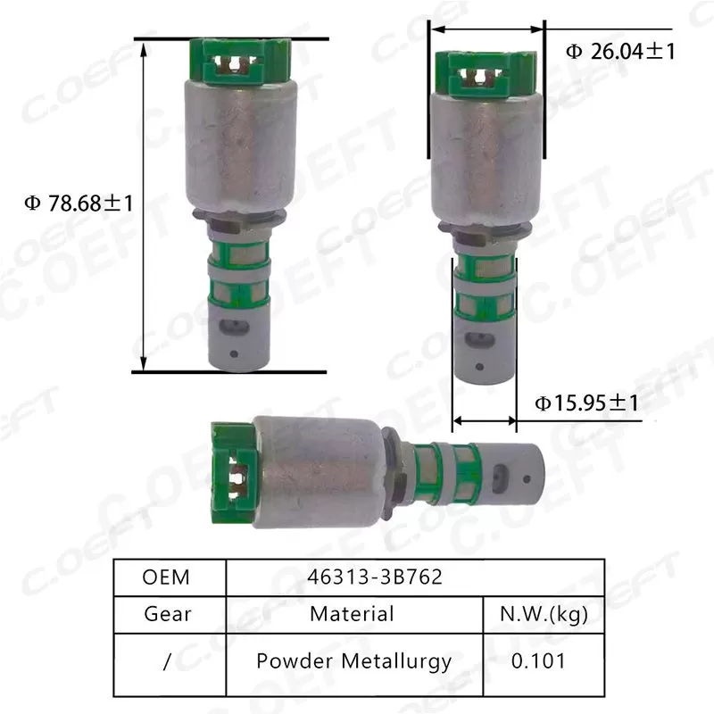 For Hyundai Kia Transmission Solenoid Valve 46313-3B762