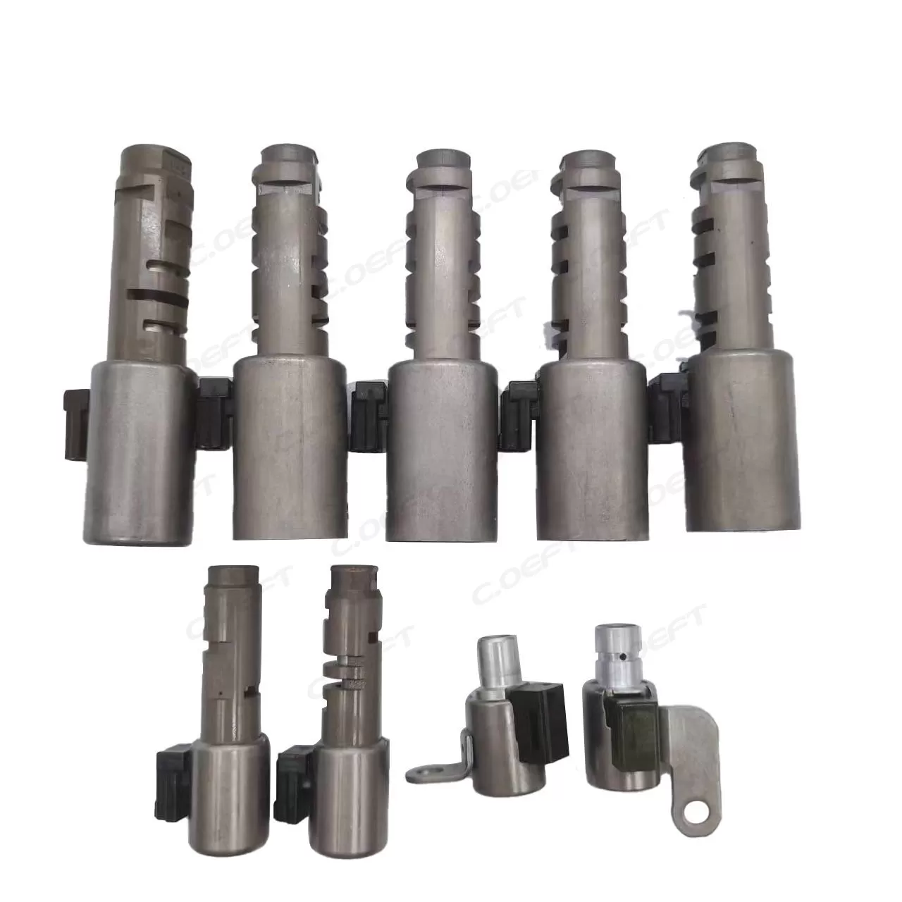 Remanufactured Auto Parts Transmission Control Solenoid Valve Transmission Solenoid Set Gearbox Valve Kit AA80E 9PCS for Toyota