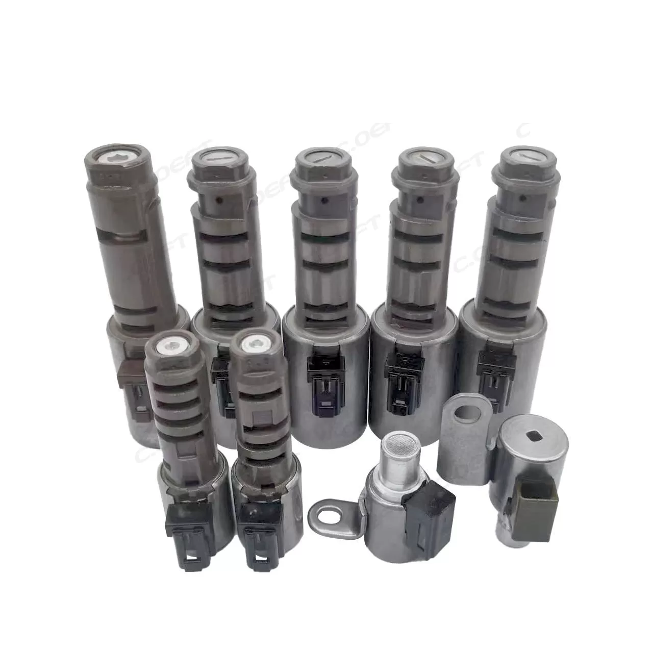 Remanufactured Auto Parts Transmission Control Solenoid Valve Transmission Solenoid Set Gearbox Valve Kit AA80E 9PCS for Toyota