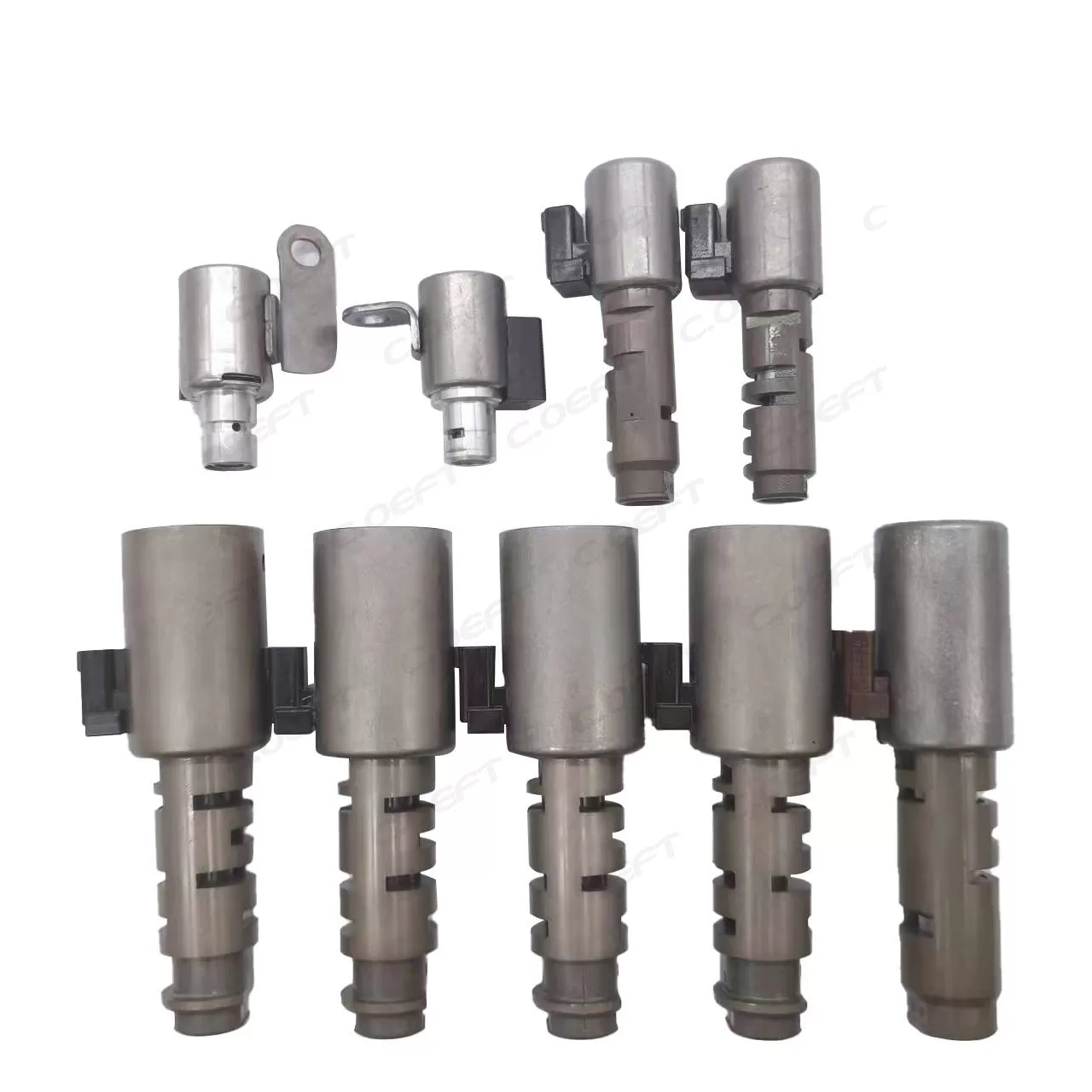 Remanufactured Auto Parts Transmission Control Solenoid Valve Transmission Solenoid Set Gearbox Valve Kit AA80E 9PCS for Toyota