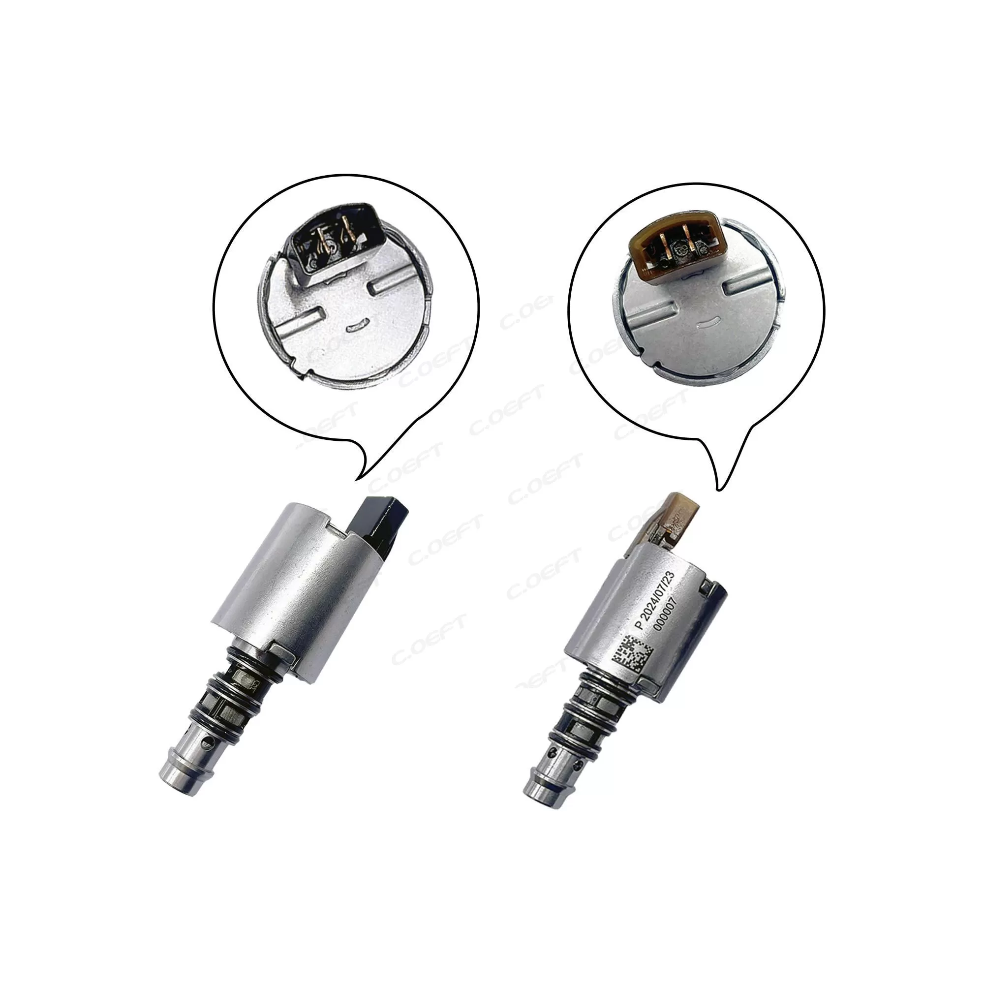 Remanufactured Transmission Flow Valve Pressure Valve DQ200 8PCS/SET for the VW/Audi Skoda 0AM