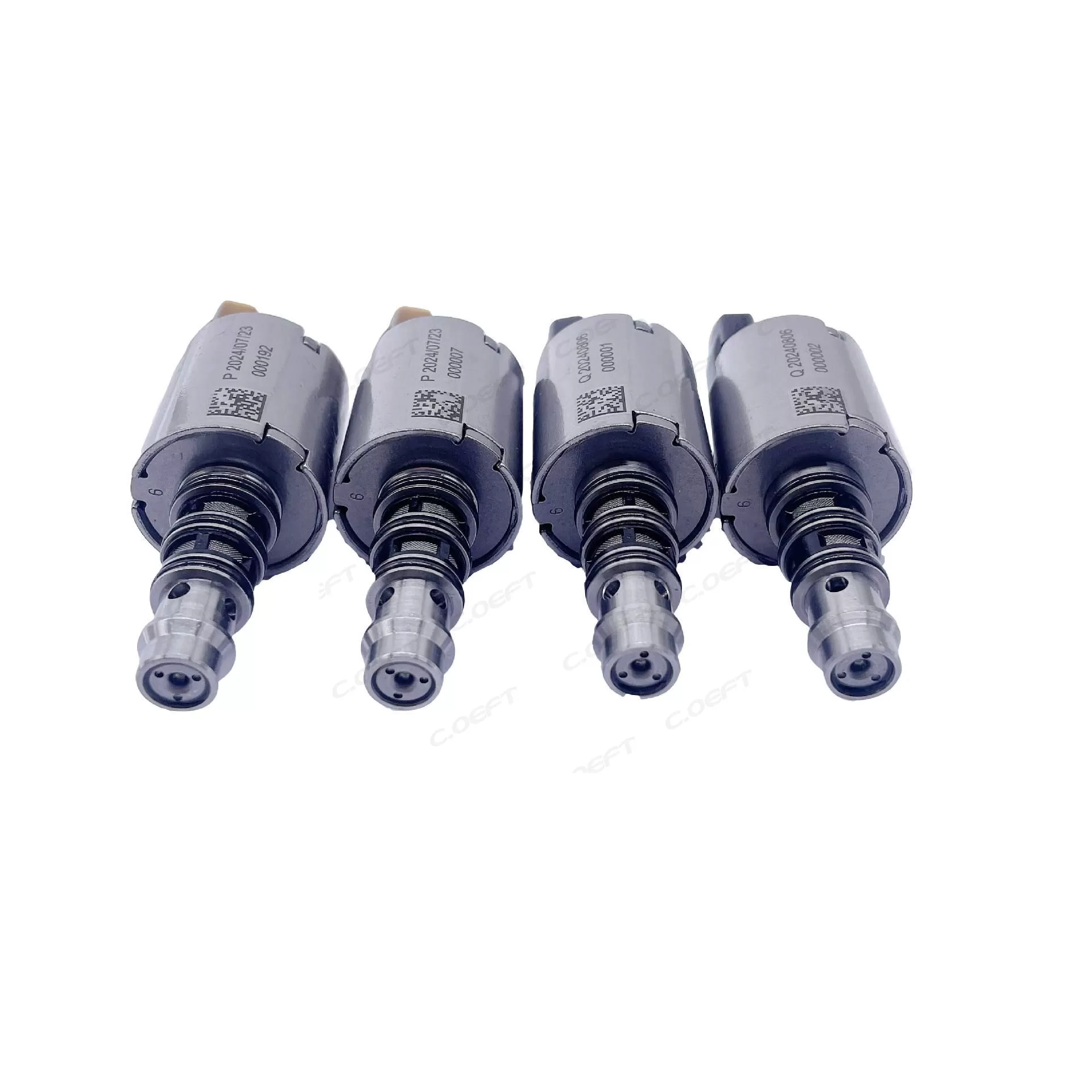 Remanufactured Transmission Flow Valve Pressure Valve Transmission Solenoid Set DQ200 4PCS/SET for Volkswagen Audi
