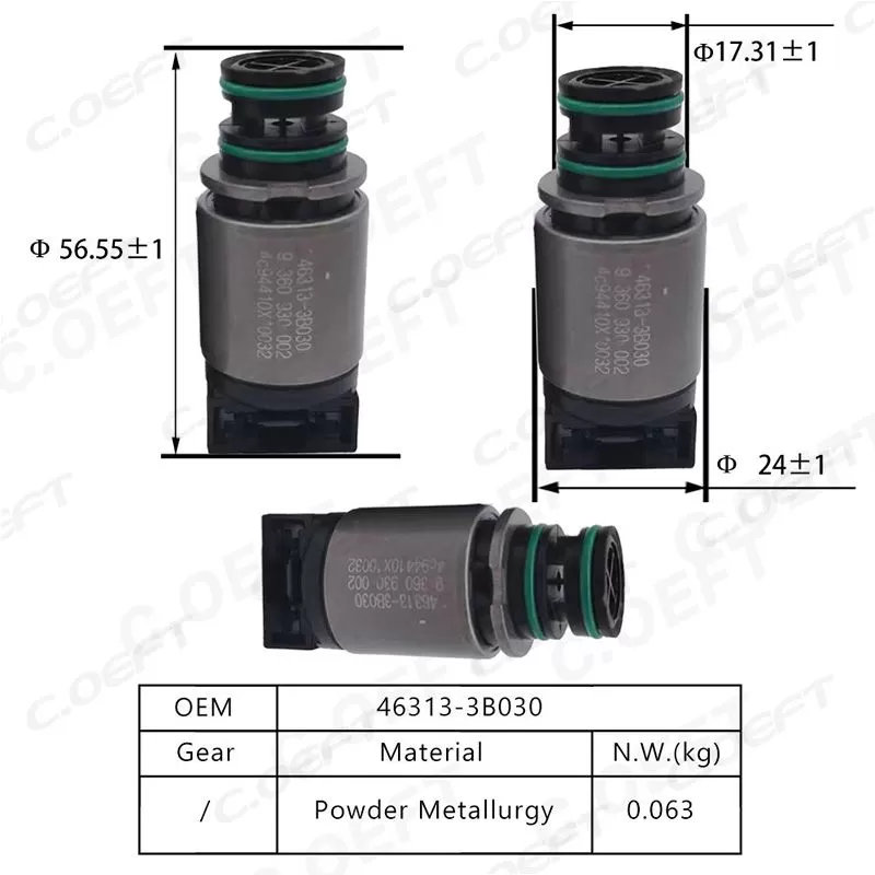 For Hyundai Kia Transmission Solenoid Valve 46313-3B030