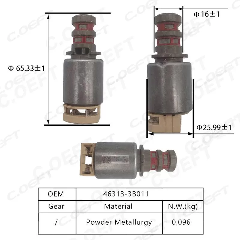 For Hyundai Kia Transmission Solenoid Valve 46313-3B011