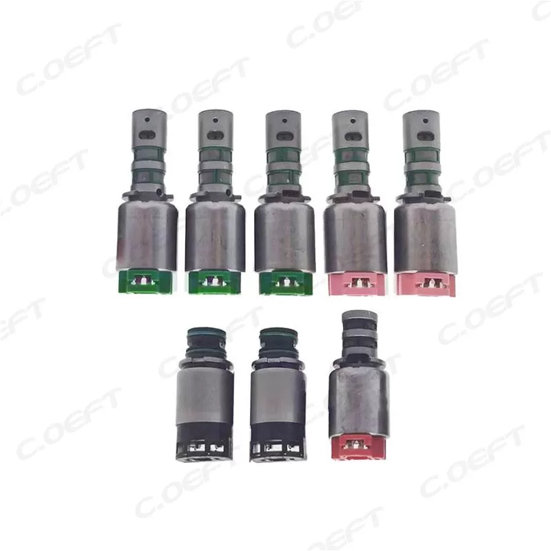 For Hyundai Kia Transmission Solenoid Valve Kit A6LF1 A6LF2 A6LF3 8 PCS/SET
