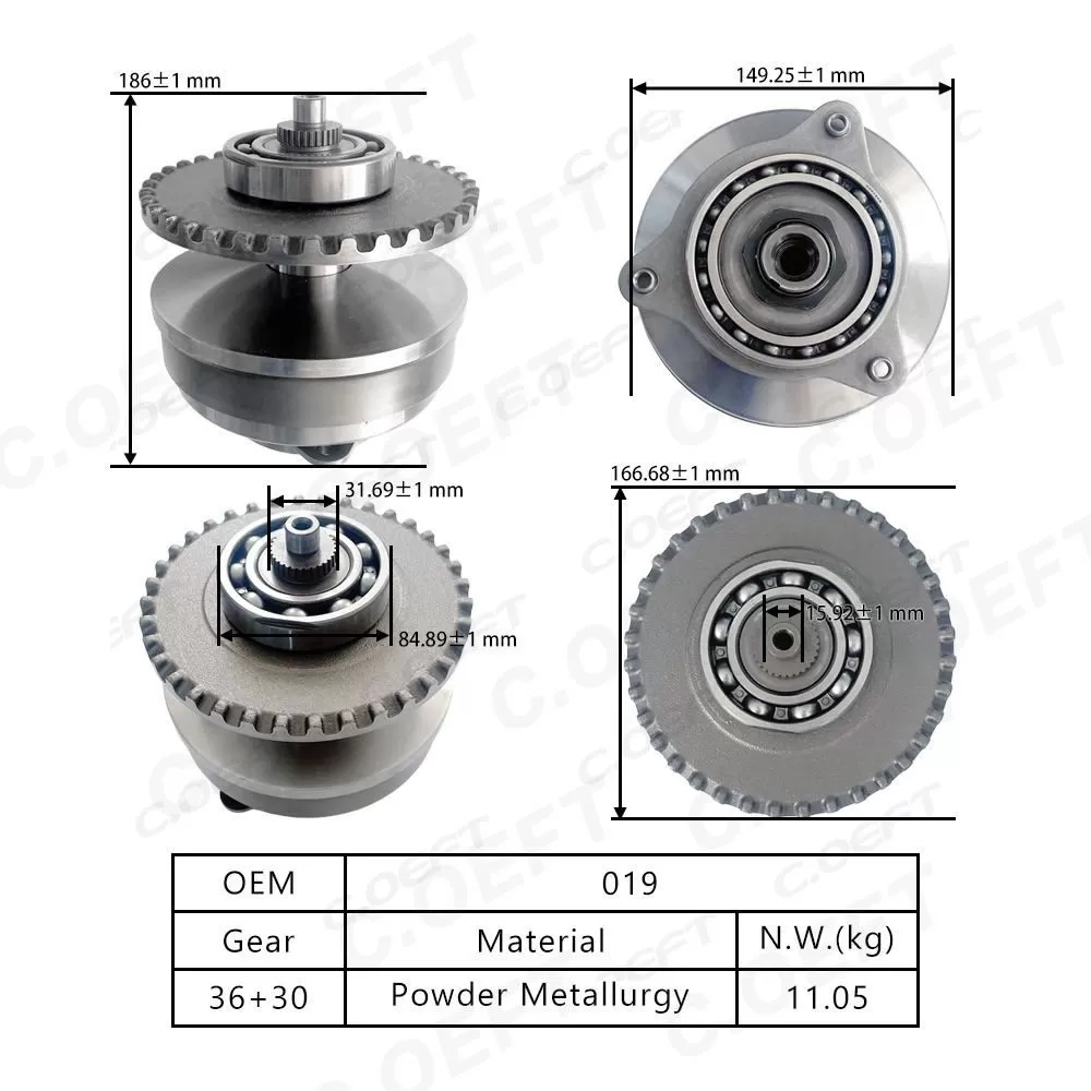 Factory Wholesale Refabricated Transmission for Master Cylinder 019 Gear Boxes for Chery 019 Vehicle Model