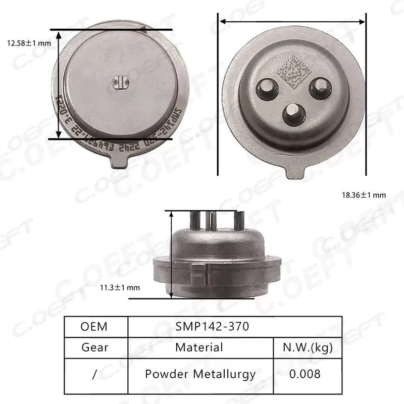 Remanufactured Transmission Pressure Sensor SMP142-370 for Mercedes Benz 725.0