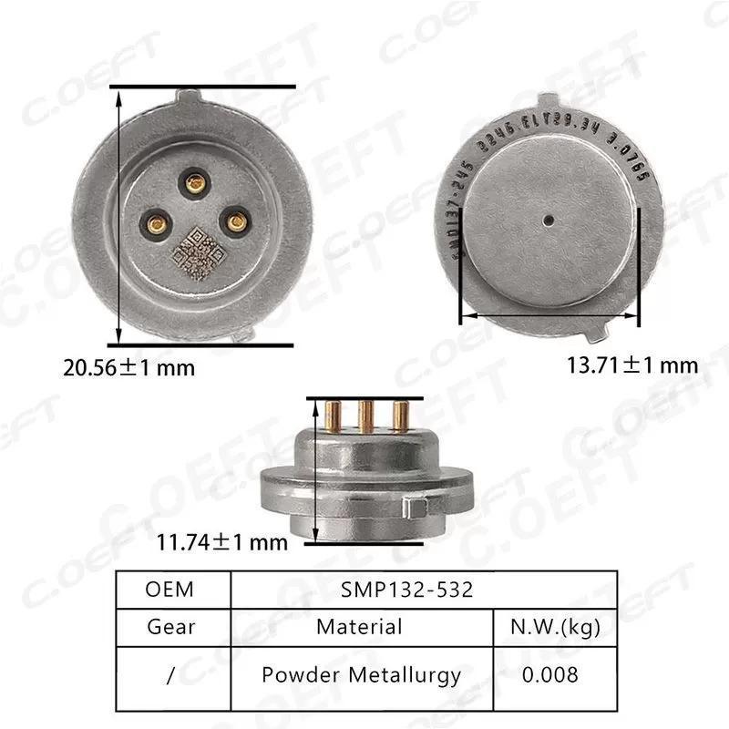 New Factory Wholesale Transmission Pressure Sensor SMP132-532 for Volkswagen DQ381 DQ500