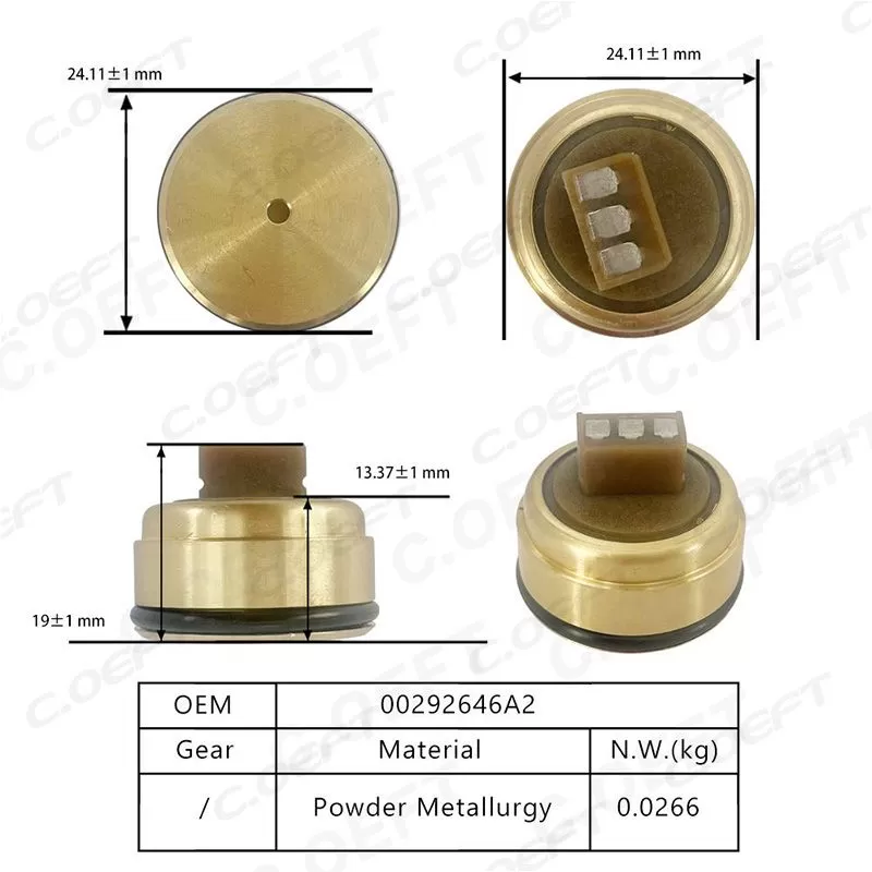 Remanufactured Automatic Transmission Switch Sensor 00292646A2 for Volkswagen Audi