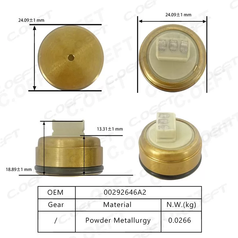 Remanufactured Automatic Transmission Switch Sensor 00292646A2 for Volkswagen Audi