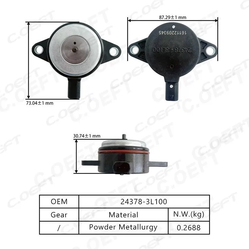 For Hyundai New Auto Parts Camshaft Adjuster Magnet 24378-3L100