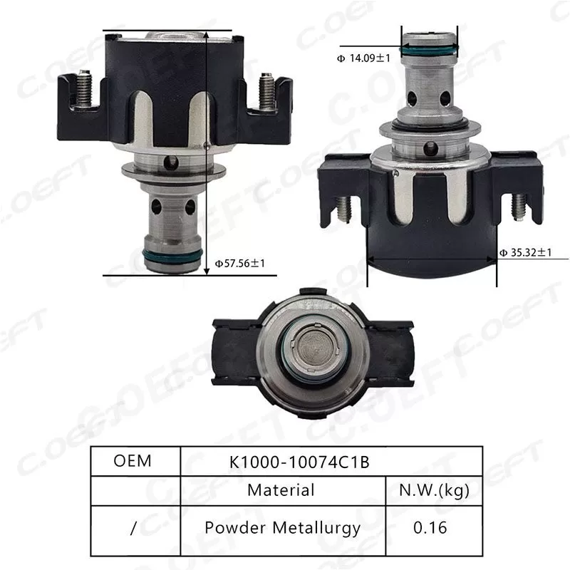 For Volvo Rebuild Aftermarket Original diesel Engine Solenoid Valve K1000-10074C1B