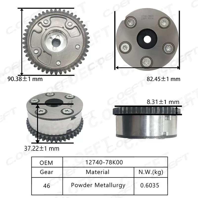 For-Vitara Variable Valva Timing Sprocket 12740-78K00
