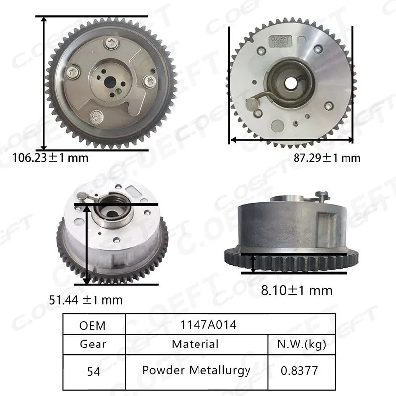 For mitsubishi Lancer-ex   4B10 4B11 Variable Valve Timing Actuator 1147A014