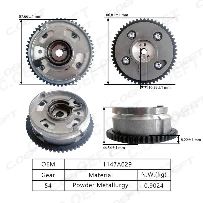 For Outlander 4J12  VVT Timing Gear  (old Model) 1147A029