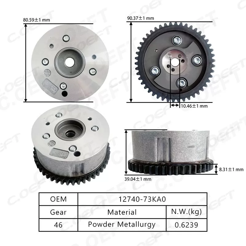 For Suzuki 1.2L-K12B VVT Timing Gear 12740-73KA0
