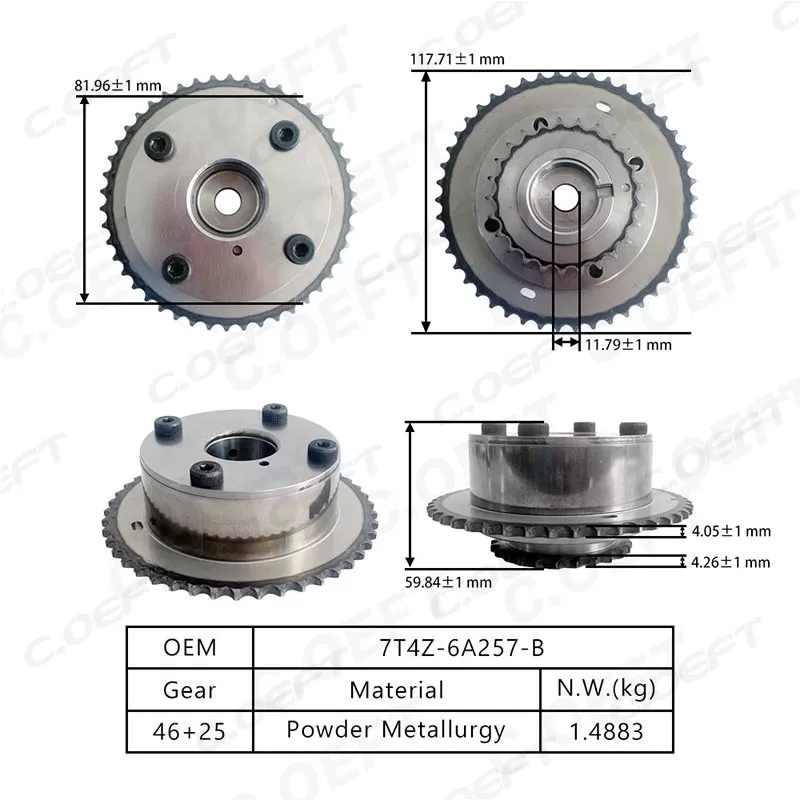 For Ford VVT Timing Gear 7T4Z-6A257-B