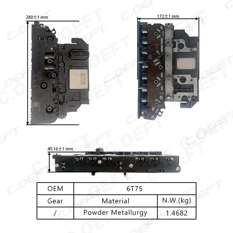 New Auto Parts Transmission Control Unit (2nd Generation) 6T75 for Cadillac