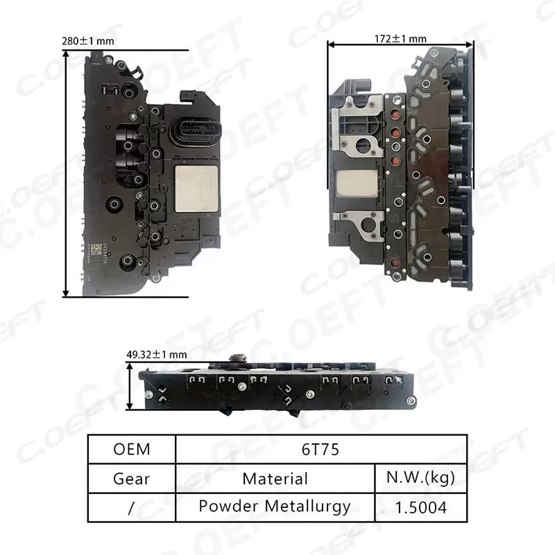 New Auto Parts Transmission Control Unit (1nd Generation) 6T75 for Cadillac