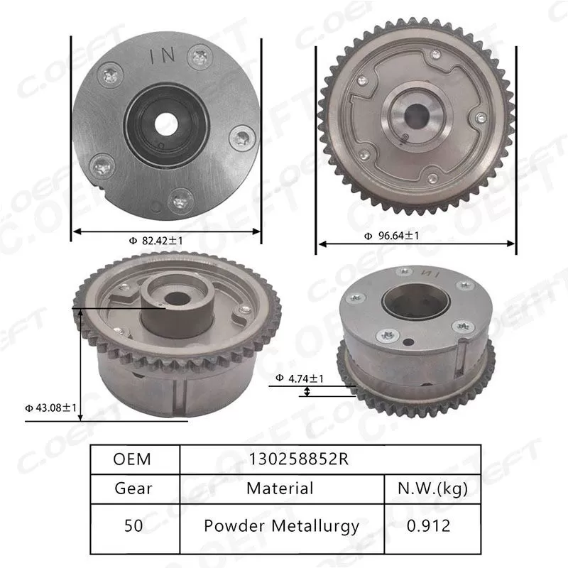For Renault  1.0 VVT Timing Gear 13025-8852R